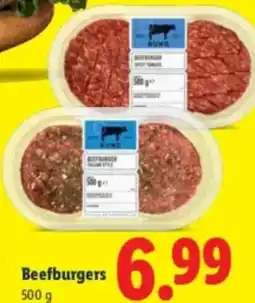 Lidl Beefburgers aanbieding