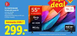 Lidl TCL DEUTSCHLAND LED smart-TV aanbieding