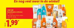 Lidl Cien Sun Zonnebrand en aftersun aanbieding