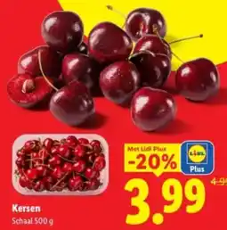 Lidl Kersen aanbieding