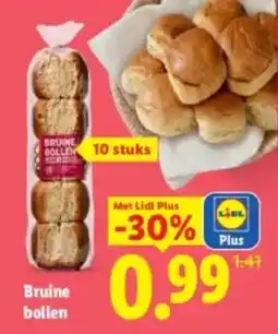 Lidl Bruine Bollen aanbieding