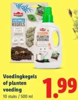 Lidl Voedingkegels of planten voeding aanbieding