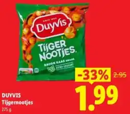 Lidl Duyvis Tijgernootjes aanbieding