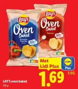 Lidl Lay's Oven Baked aanbieding