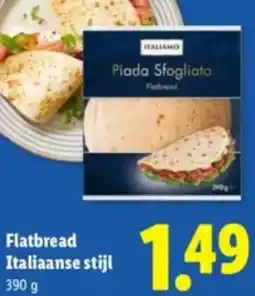 Lidl Flatbread Italiaanse stijl aanbieding