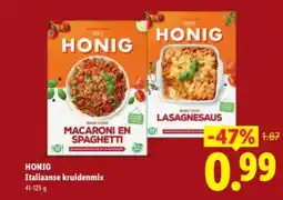 Lidl Honig Italiaanse Kruidenmix aanbieding
