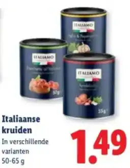 Lidl Italiaanse kruiden aanbieding