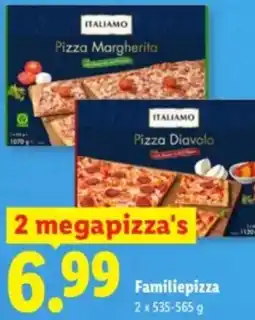 Lidl Familiepizza aanbieding