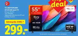 Lidl TCL Deutschland LED smart TV aanbieding