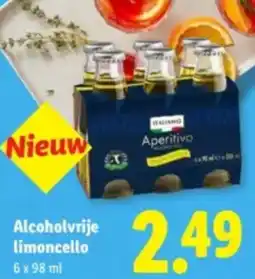 Lidl Alcoholvrije limoncello aanbieding