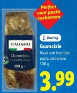 Lidl Guanciale aanbieding
