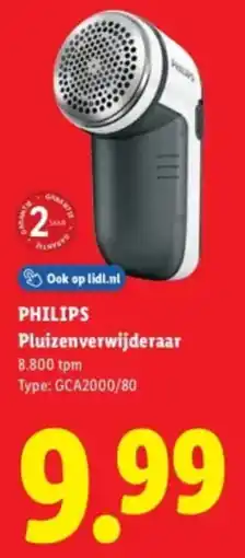 Lidl Philips Pluizenverwijderaar aanbieding