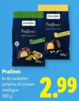 Lidl Pralines aanbieding