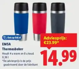 Lidl Emsa Thermosbeker aanbieding