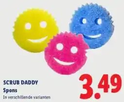 Lidl Scrub Daddy Spons aanbieding