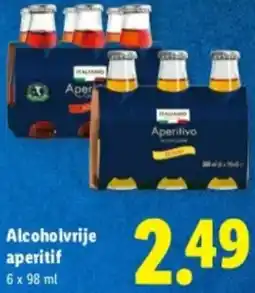 Lidl Alcoholvrije aperitif aanbieding