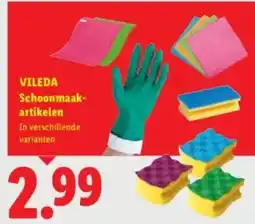 Lidl Vileda Schoonmaakartikelen aanbieding
