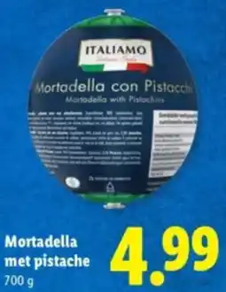 Lidl Mortadella met pistache aanbieding