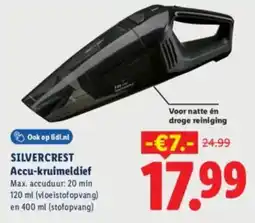 Lidl Silvercrest Accu Kruimeldief aanbieding