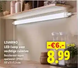 Lidl Livarno LED-lamp voor vochtige ruimten aanbieding