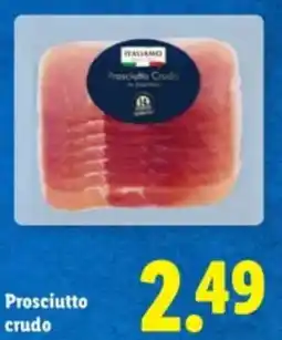 Lidl Prosciutto crudo aanbieding