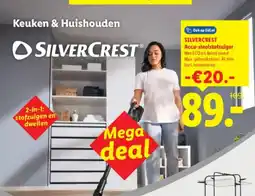 Lidl SilverCrest Accu Steelstofzuiger aanbieding