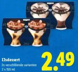 Lidl IJsdessert aanbieding