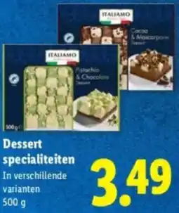 Lidl Dessert specialiteiten aanbieding
