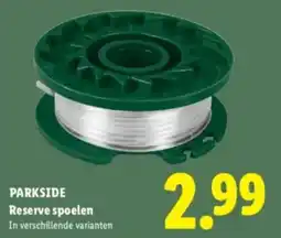 Lidl Parkside Reserve Spoelen aanbieding