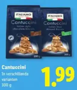 Lidl Cantuccini aanbieding