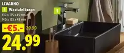 Lidl Livarno Wastafelkraan aanbieding