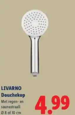 Lidl Livarno Douchekop aanbieding