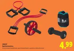 Lidl Crivit Sportaccessoires aanbieding