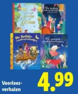 Lidl Voorleesverhalen aanbieding