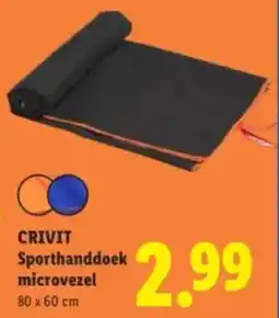Lidl Crivit Sporthanddoek Microvezel aanbieding