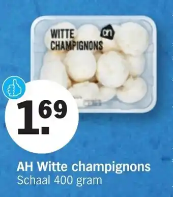 Albert Heijn Witte champignons 400g aanbieding