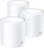 Bol.com TP-Link Deco X60 - Mesh WiFi - WiFi Versterker - WiFi 6 - 5400 Mbps - 3-pack aanbieding