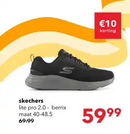 Scapino Skechers Skech-Lite Pro 2.0 heren sneakers zwart aanbieding