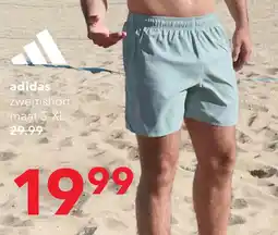 Scapino Adidas heren zwemshort lichtgroen aanbieding