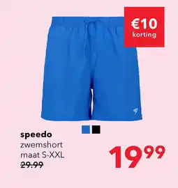 Scapino Speedo Essentials 16 heren zwemshort kobalt blauw aanbieding