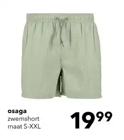 Scapino Osaga heren zwembroek lichtgroen aanbieding