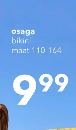 Scapino Osaga meisjes bikini roze met print aanbieding
