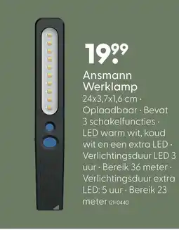 Marskramer Lamp werk oplaadbaar aanbieding