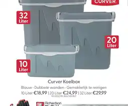 Marskramer Curver Koelbox 10 l blauw aanbieding