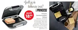 Marskramer Princess sandwichmaker deluxe aanbieding