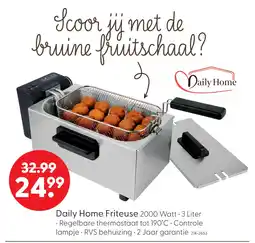 Marskramer DAILY HOME FRITEUSE 3 LITER aanbieding