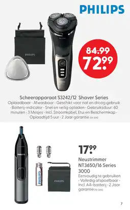 Marskramer Philips s3242/12 shaver p-cap, pouch aanbieding