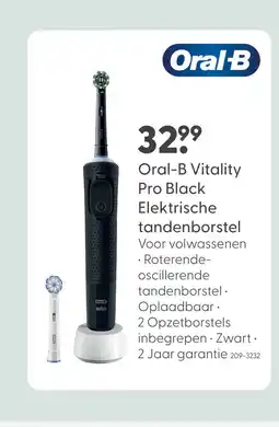 Marskramer Oral B vitality pro black aanbieding