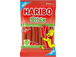 Hoogvliet Haribo Stixx strawberry aanbieding