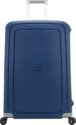Coolblue Samsonite S'Cure Spinner 75cm Dark Blue aanbieding